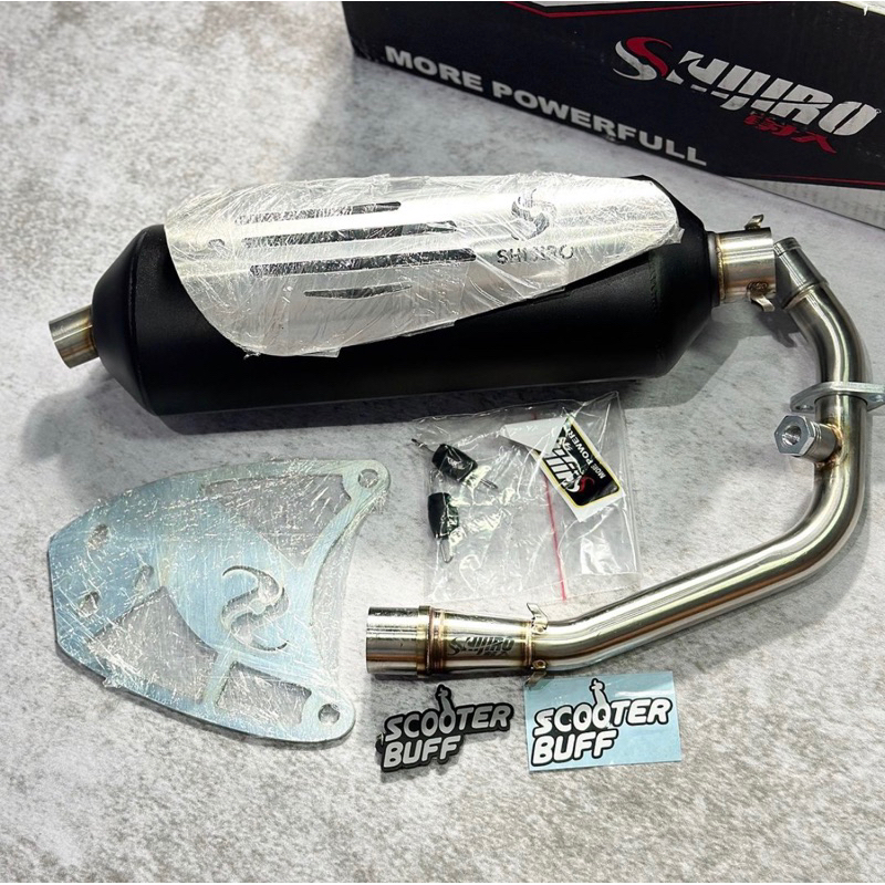 Jual Knalpot Shijiro Standar Racing Vespa Sprint Primavera S LX (2Vie ...