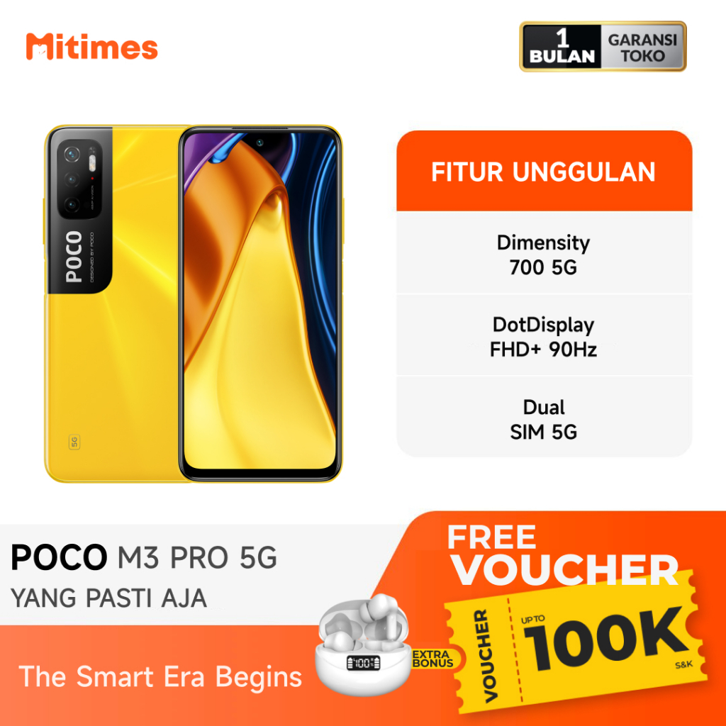 Jual Poco M3 Pro 5g 65 Inch Fhd Dotdisplay 48mp Shopee Indonesia 7970