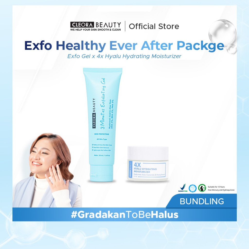 Jual Cleora Exfo Healty Ever After Package Special Bundle 2in1