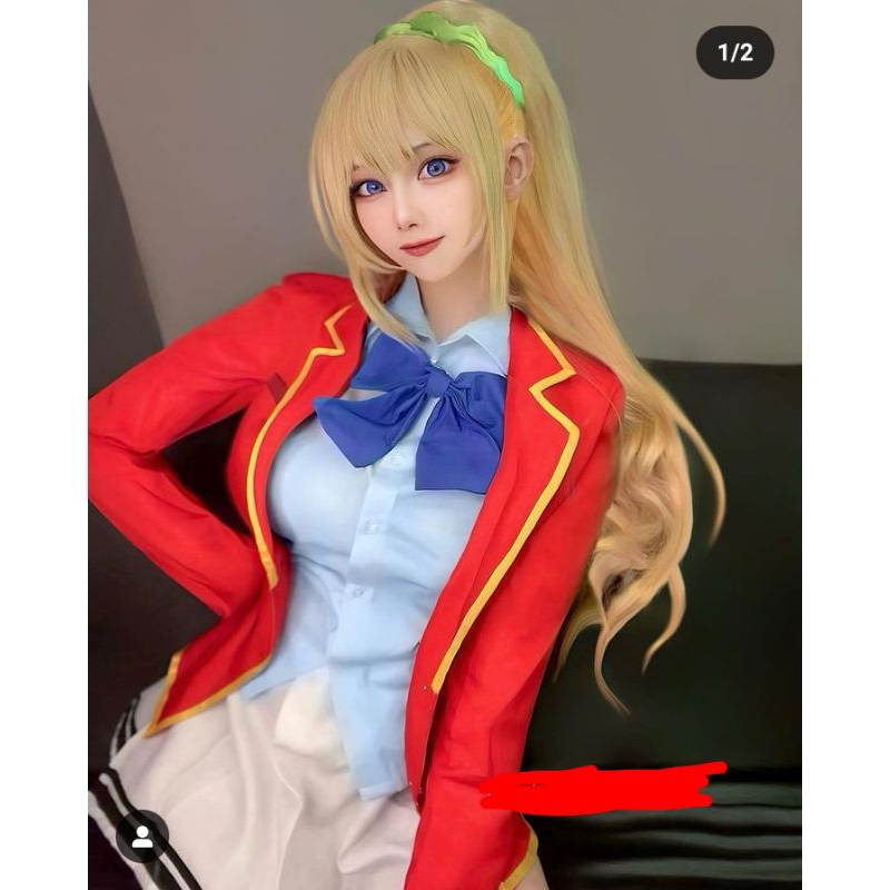 Jual kostum cosplay kei karuizawa classroom of the elite custom size