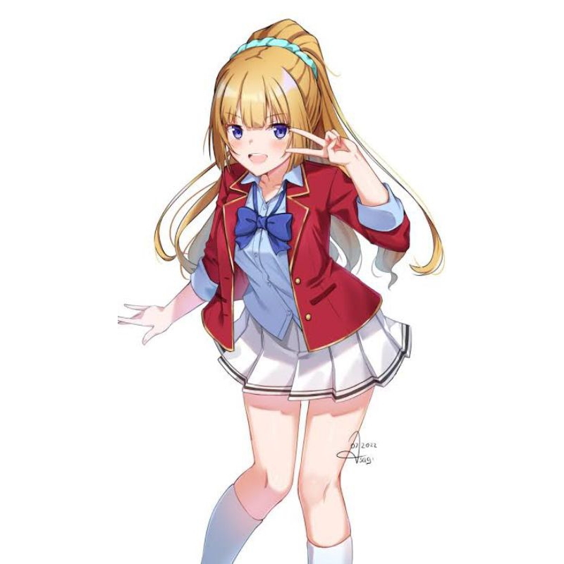 Jual kostum cosplay kei karuizawa classroom of the elite custom size