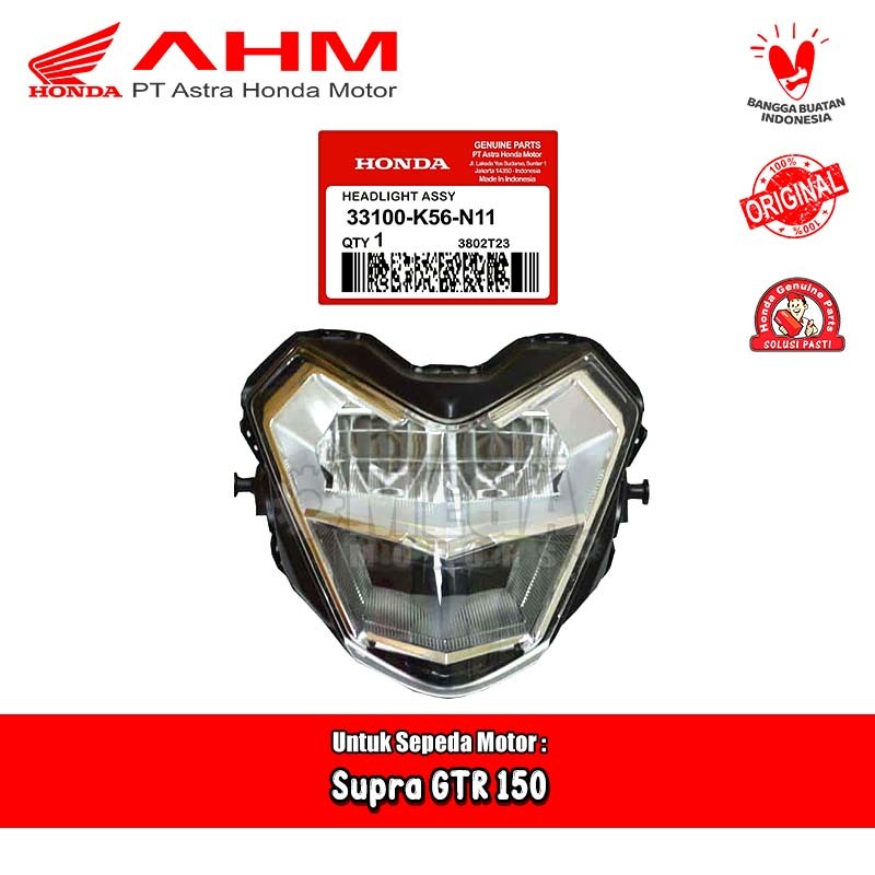 Jual Reflektor Mika Lampu Depan Head Light Honda Supra Gtr