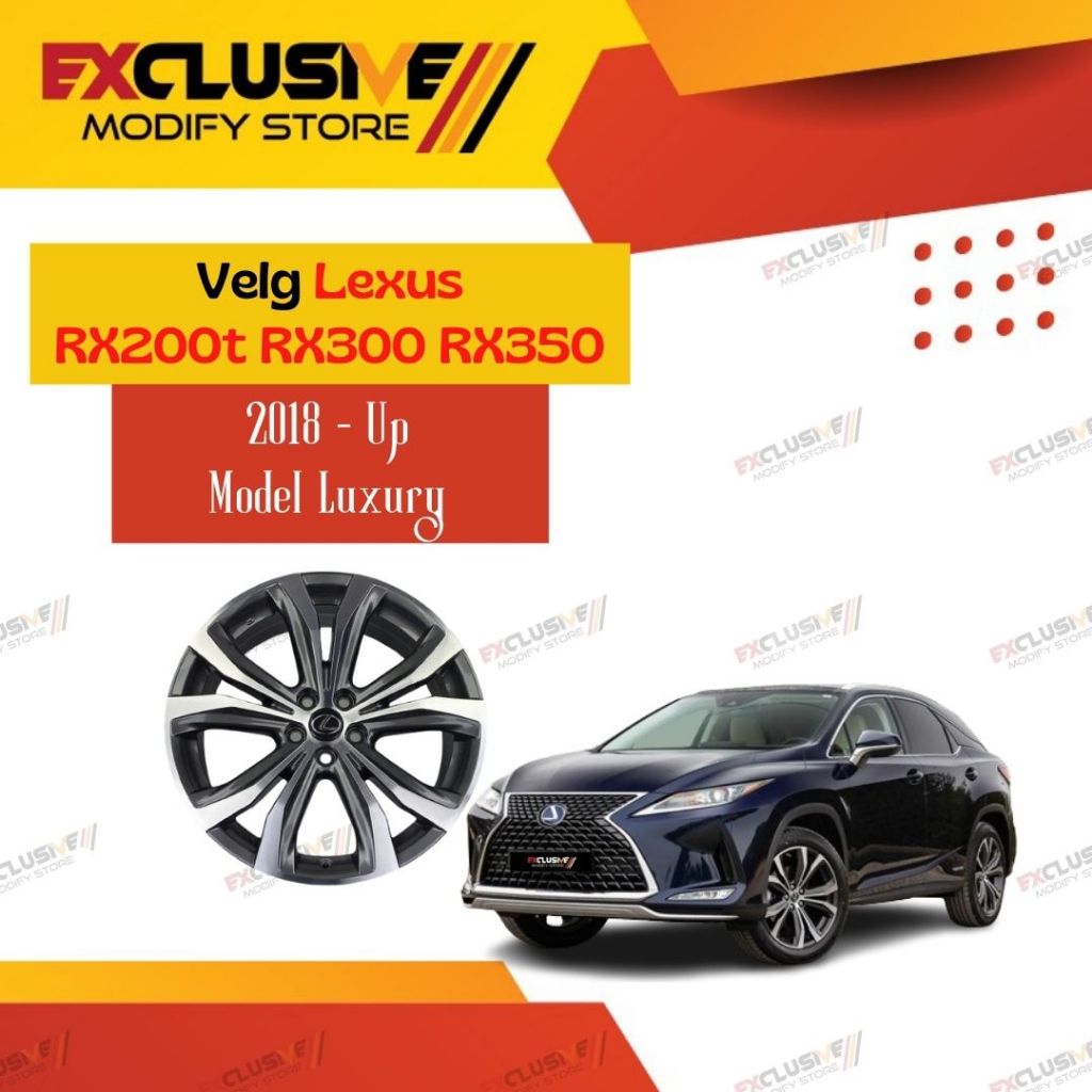 Jual LEXUS LM350H VELG R18 INCH OEM CONVERSION FROM TOYOTA ALPHARD ...
