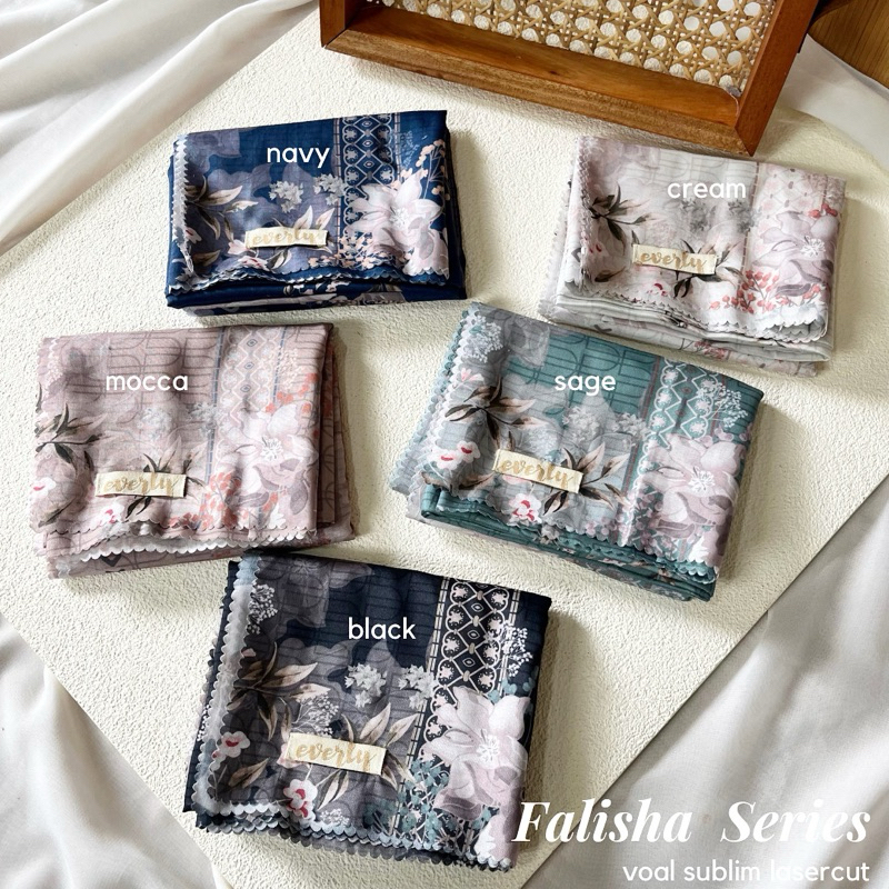 Jual FALISHA SERIES - voal sublim motif lasercut premium | Shopee Indonesia