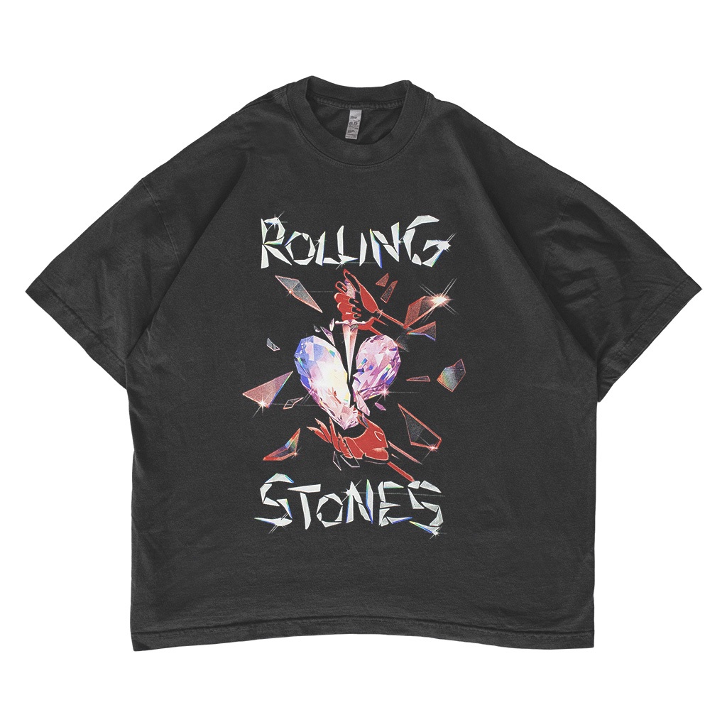 Jual Kaos Band Rolling Stones Hackney Diamonds Oversized T-shirt - Main Image