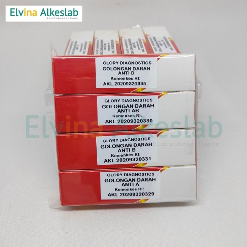 Jual Reagen Test Golongan Darah 1 Set | Shopee Indonesia