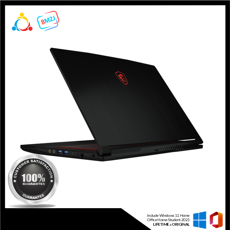 Jual MSI GF63 Thin 11UC (9S7-16R612-1200) /Core i7-11800H/8GB/512GB SSD ...