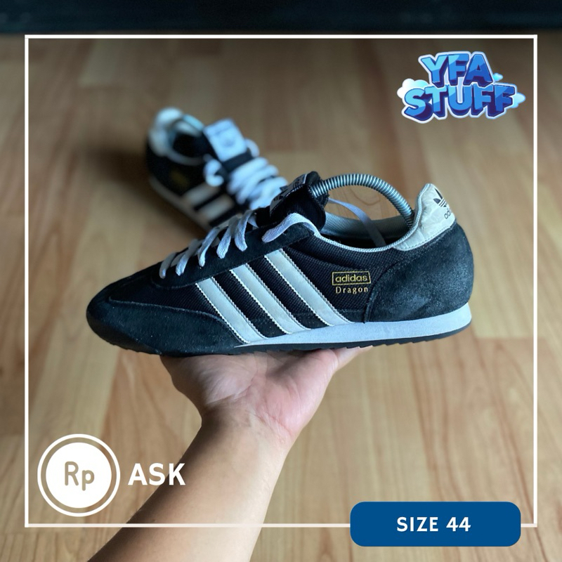 Jual Adidas Dragon second 44 original Shopee Indonesia