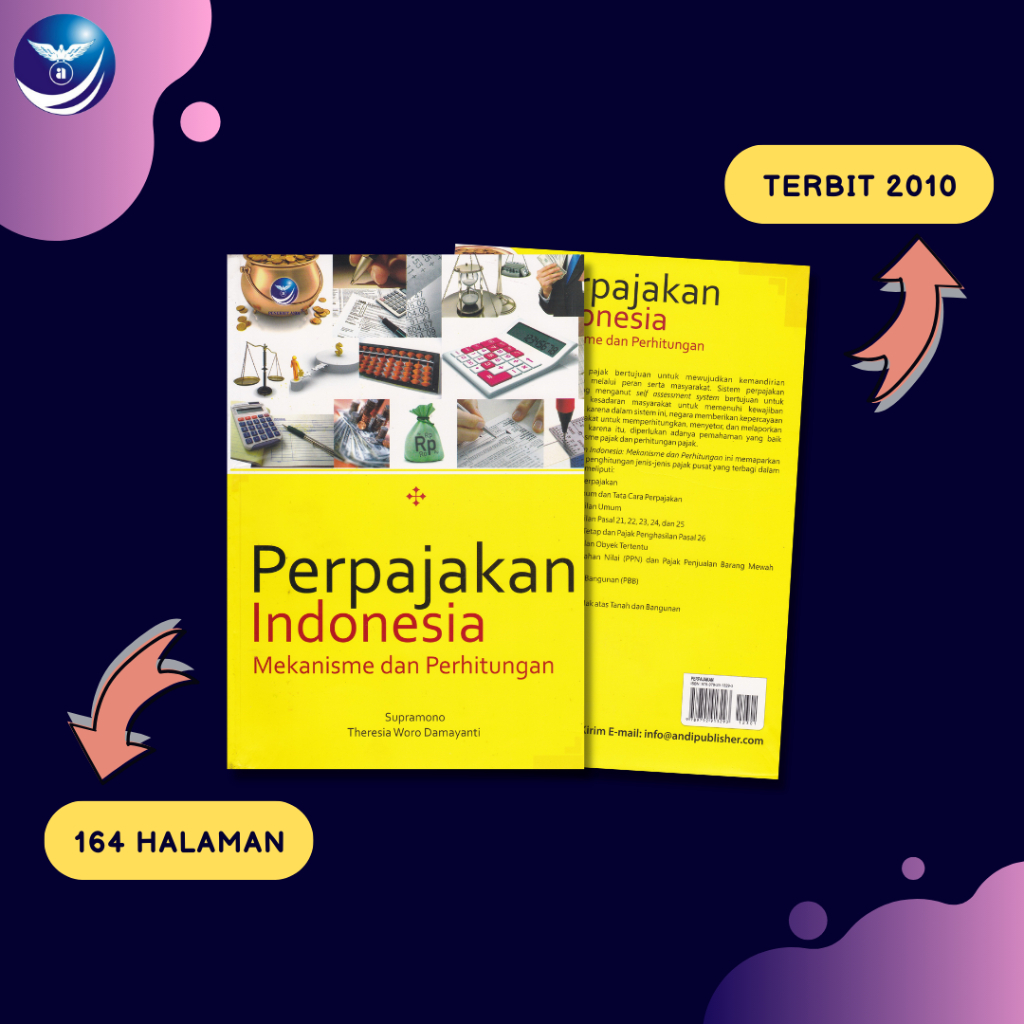 Jual Penerbit Andi Buku Perpajakan Indonesia Mekanisme Dan