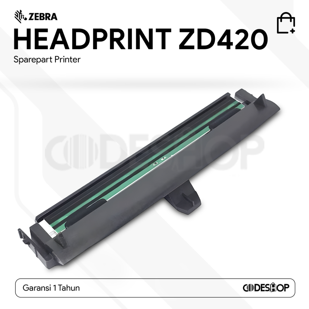 Jual Head Print Zebra ZD-420 Spare Part Printer Barcode Headprint ZD420 ...