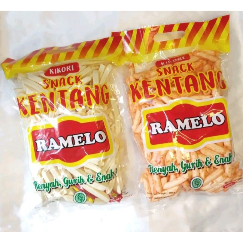Jual ramelo stik kentang rasa balado&original isi 250gr | Shopee Indonesia