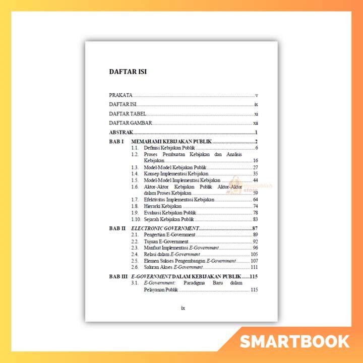 Jual Buku Kebijakan Publik Tantangan, Peluang dan Harapan di Era E ...