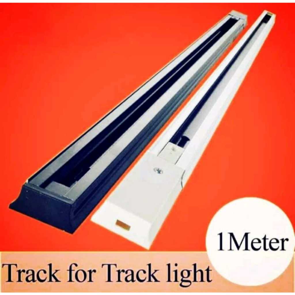 Jual Rell Track Rel Lampu Sorot Spotlight/ Sambungan Rel Tracklight ...