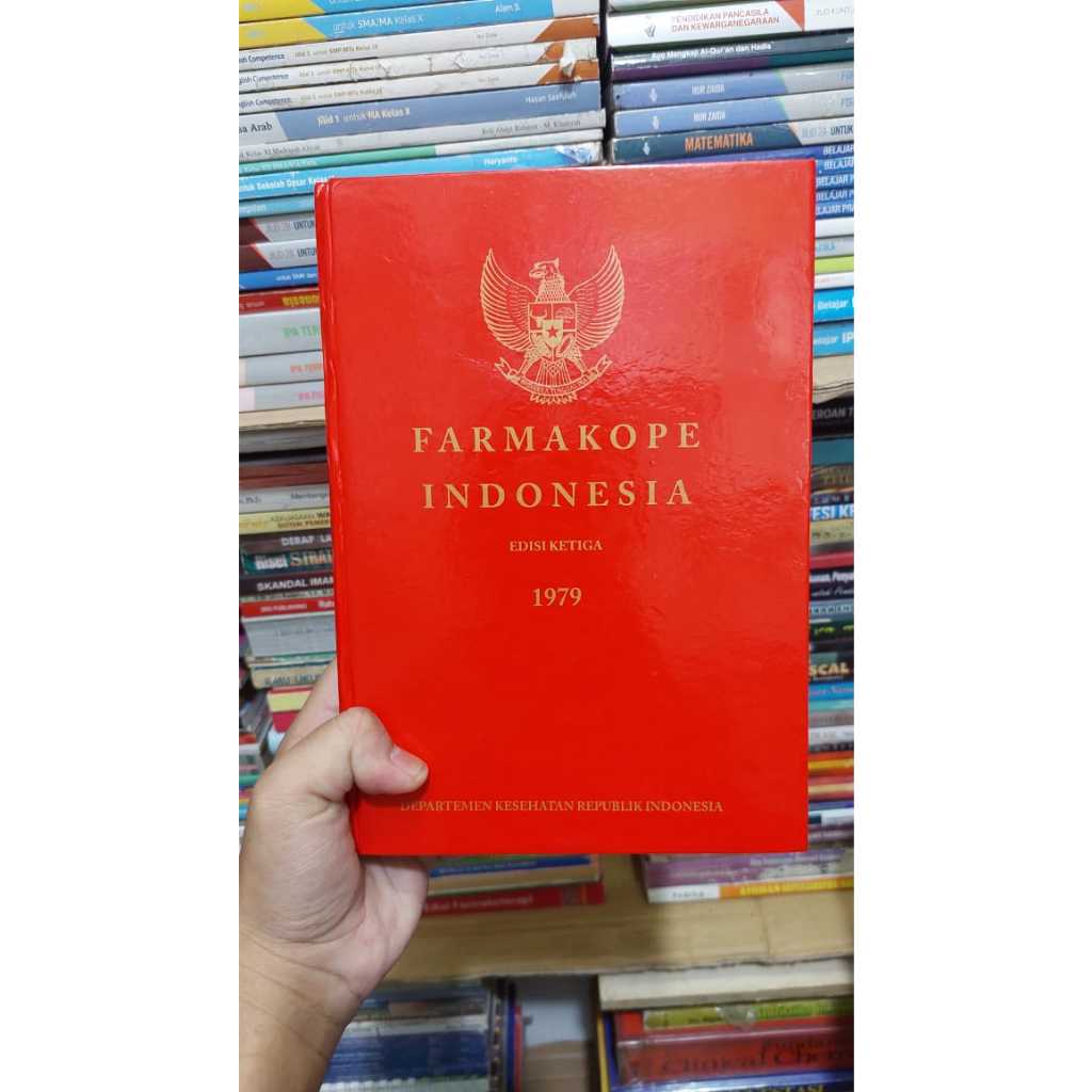 Jual Farmakope Indonesia Edisi Ketiga Departemen Kesehatan Indonesia ...