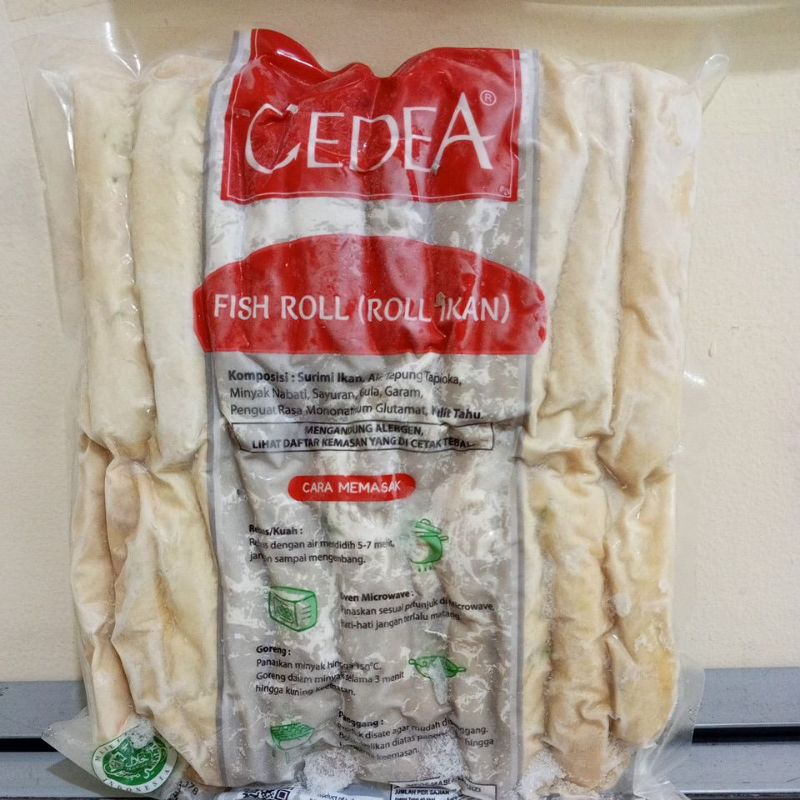 Jual CEDEA FISH ROLL / ROLL IKAN / ROW ROLL 1kg | Shopee Indonesia