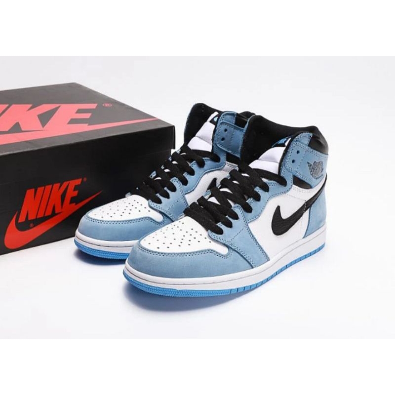 Jual Flash Sale Sepatu Nike Air Jordan 1 Retro High Og True Blue DZ5485 410 BNIB 100 Authentic Shopee Indonesia