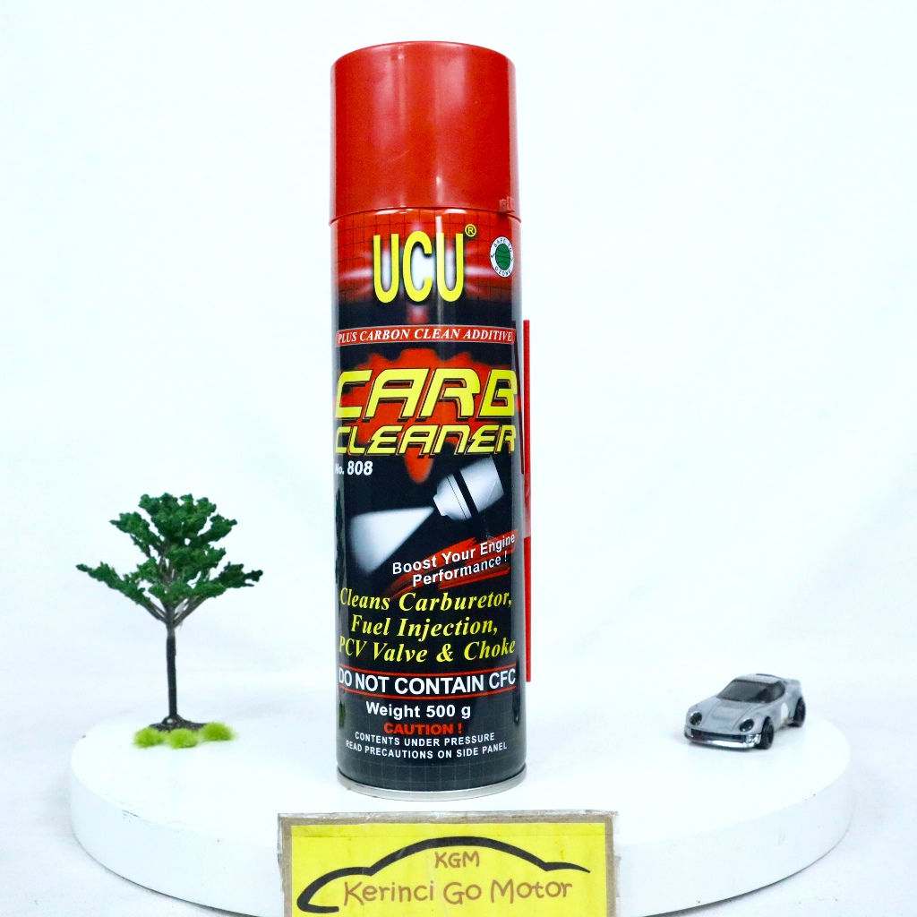 Jual UCU Carb Cleaner 500ml No 808 Cairan Pembersih Carbu Injector ...