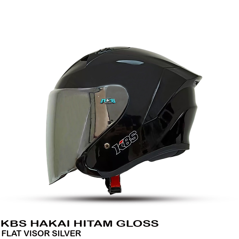 Jual Helm Half Face Kbs Hakai White Visor Venom Bening Helm Pria Dan