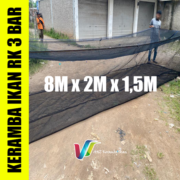 Jual Promo Terbaru Keramba Ikan waring jaring RK 3 bar siap pakai ...