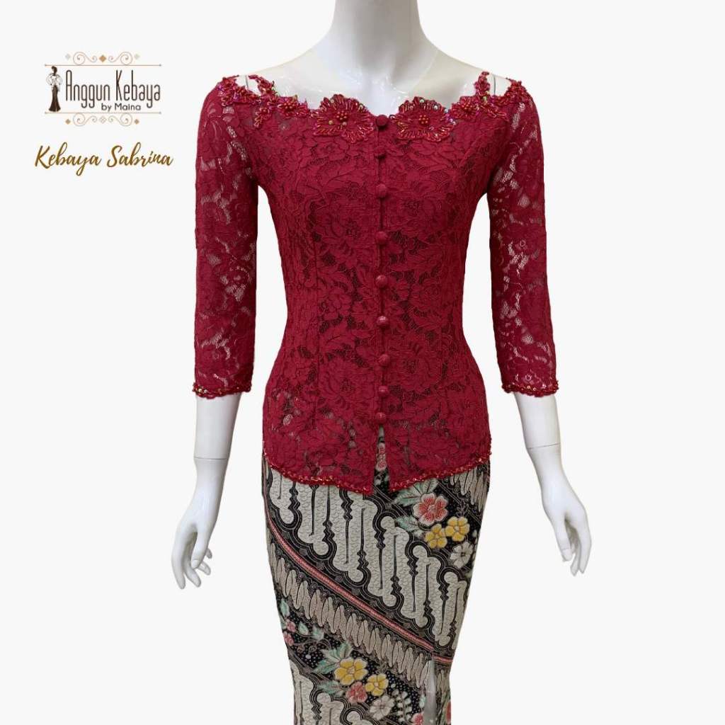 Jual ANGGUN KEBAYA - Kebaya Sabrina | Kebaya Wisuda | Kebaya Modern ...