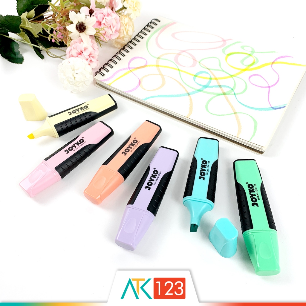 Jual Highlighter Joyko Pastel HL6/11 Shopee Indonesia