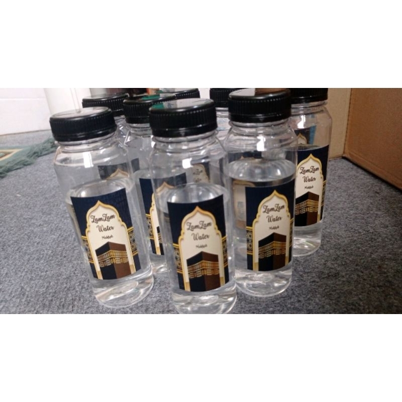 Jual Stiker Zam Zam Water Sticker Air ZamZam Label Kemasan Botol Oleh ...
