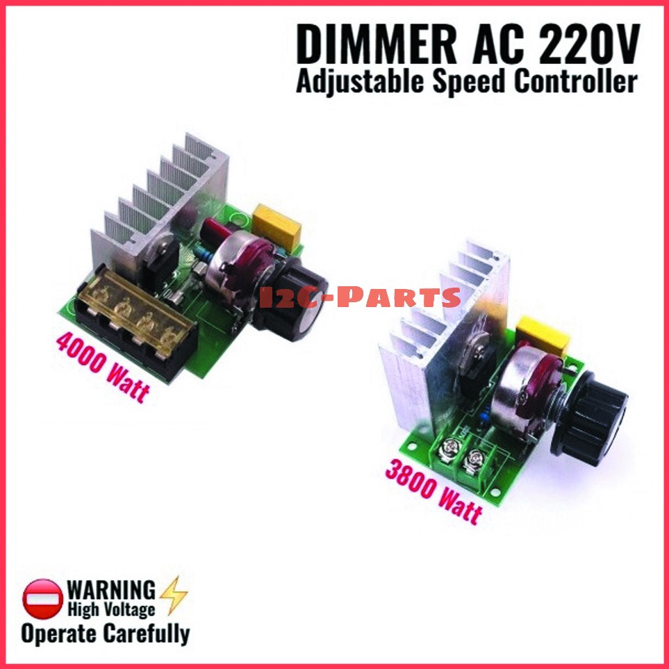 Jual nb Dimmer AC 22V SCR 4W Motor Speed Controller PWM Regulator Triac