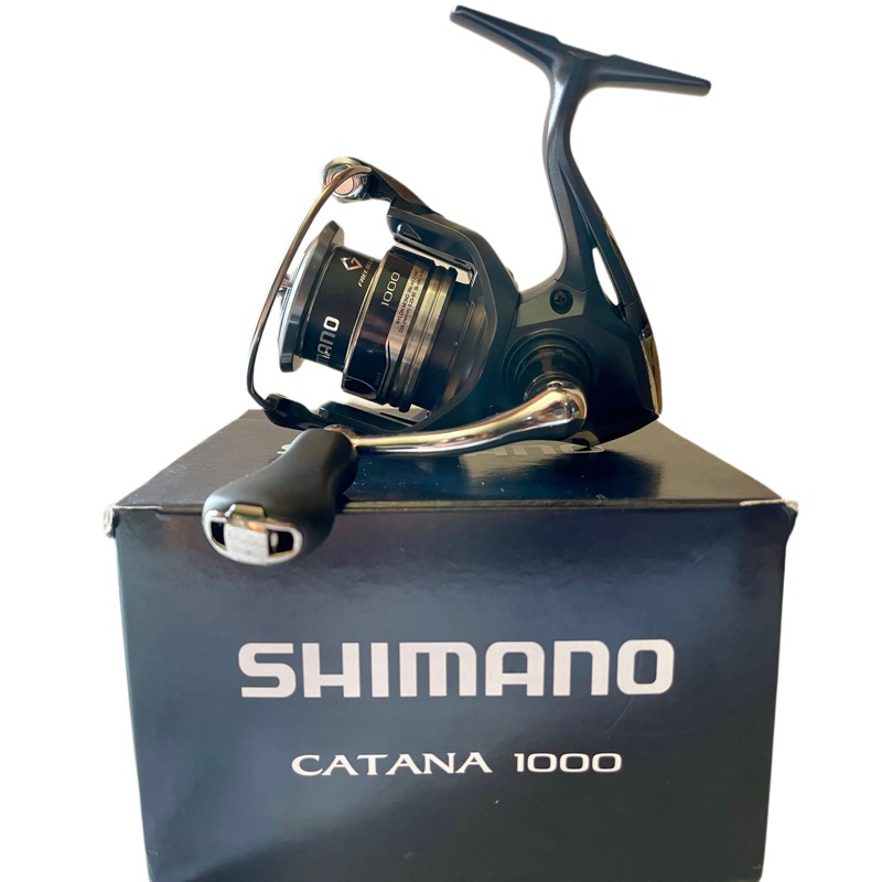 reel shimano catana 1000 Sedona FI : Sports & Outdoors touch handle knob upgrade and 3+1 bearing system allow for comfortable handling and smooth operation Shimano CATANA 1000 FE Spinning