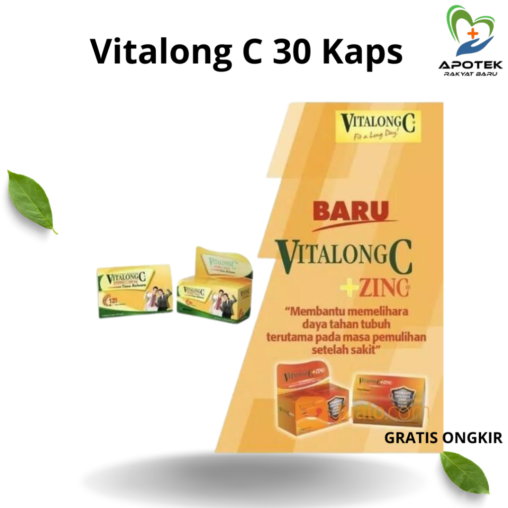 Jual Vitalong C 30 Kapsul Menjaga Daya Tahan Tubuh 30 kapsul | Shopee ...