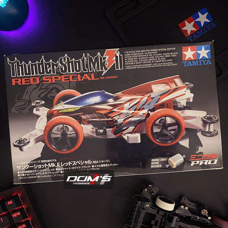Jual TAMIYA 95212 THUNDERSHOT Mk II RED SPECIAL - MA CHASSIS - PRO ...