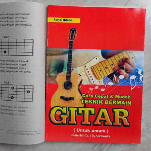 Jual Cara Termudah Bermain Gitar Dengan Lagu-Lagu Terpopuler | Shopee ...