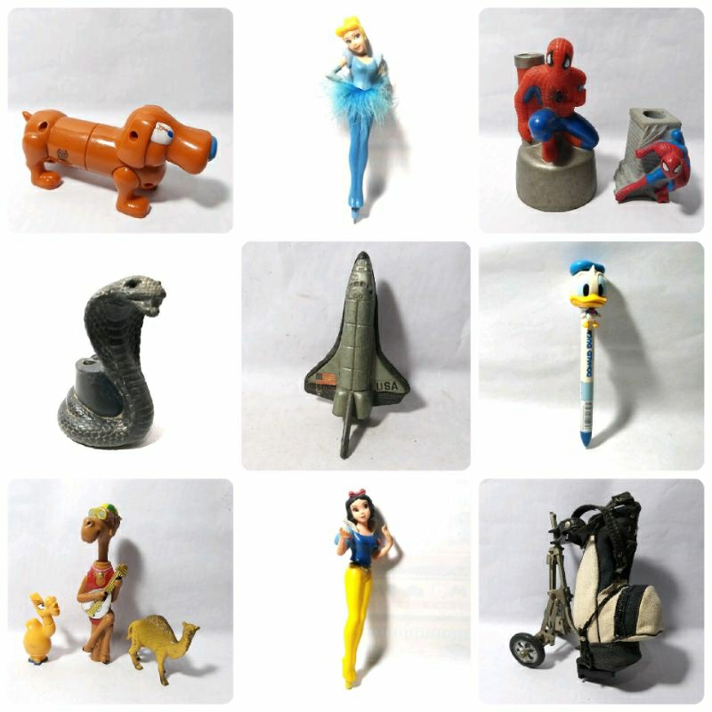 Jual Topper Rautan Tempat Bolpen Pena Bolpoin Pulpen Pensil Spiderman ...