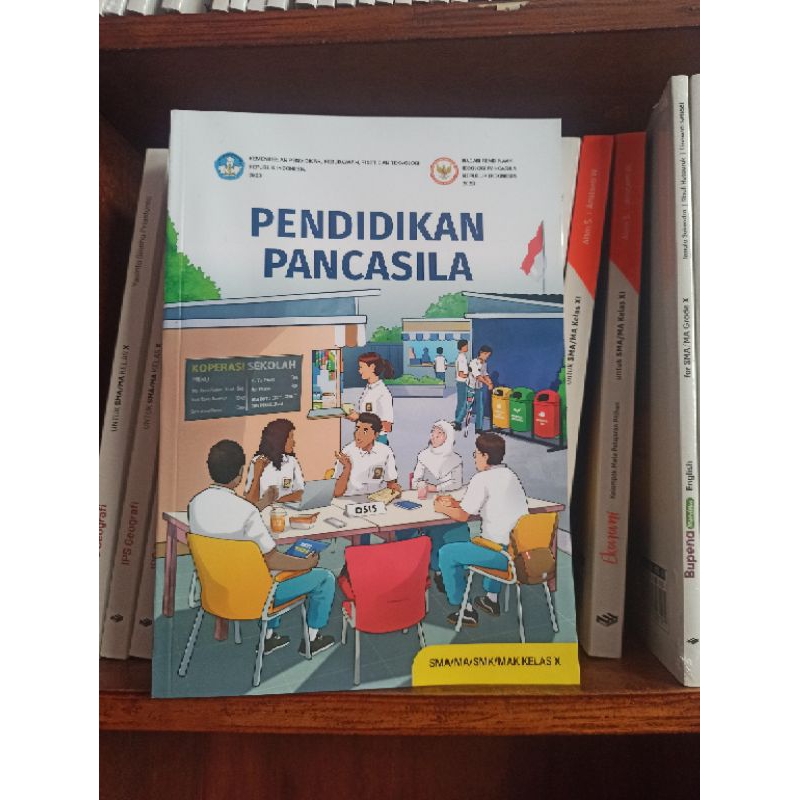 Jual BUKU PENDIDIKAN PANCASILA PPKN PKN KELAS 1 10 X SMA KEMENTERIAN ...