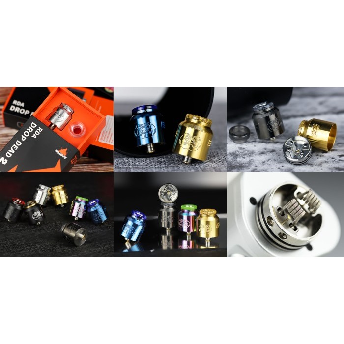 Jual Authentic Hellvape Drop Dead 2 RDA 24mm | Shopee Indonesia