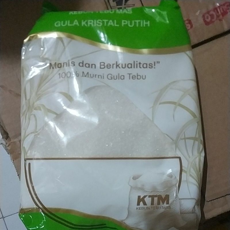 Jual Gula Pasir Kristal Putih Ktm Gula 1kg Shopee Indonesia 2820