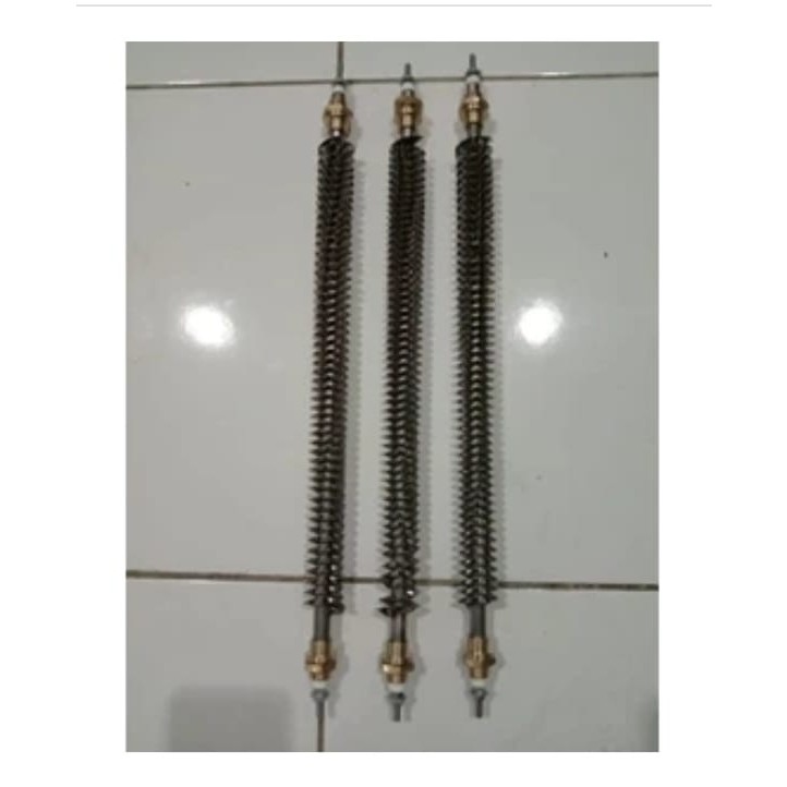 Jual Finned Heater Elemen Pemanas Udara Heater Kering Tipe Lurus Custom