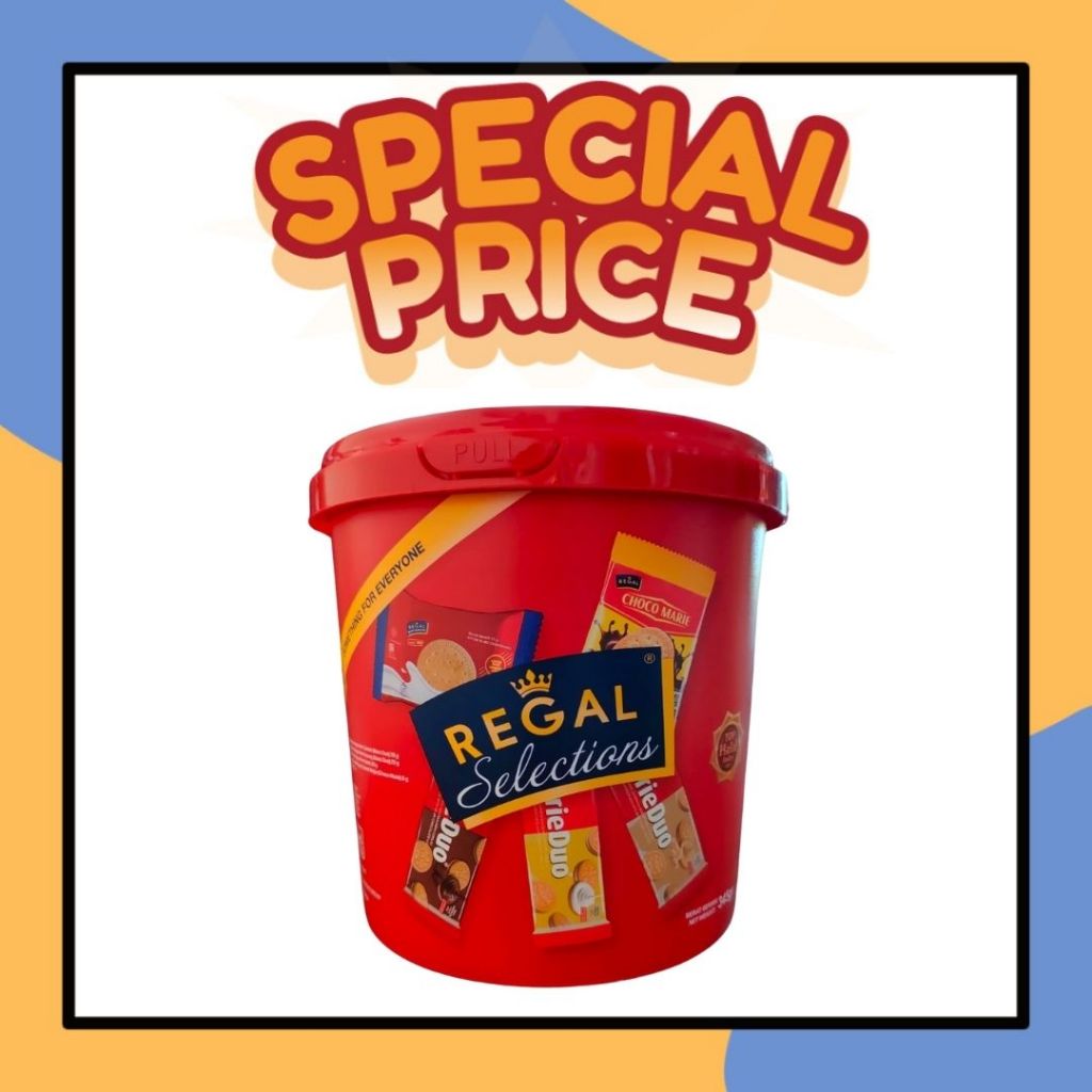 Jual Regal Selection 345gr Biskuit Susu Kemasan Toples Marie Biscuits ...