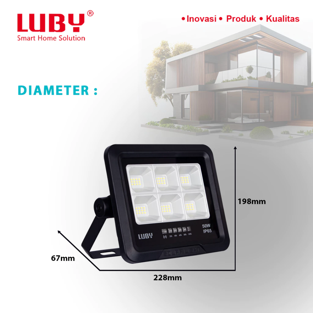 Luby Floodlight LBKS 507 50 Watt
