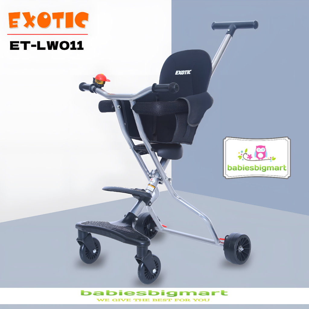 Jual MAGIC STROLLER MICRO TRIKE EXOTIC LW 011 KERETA DORONG ANAK