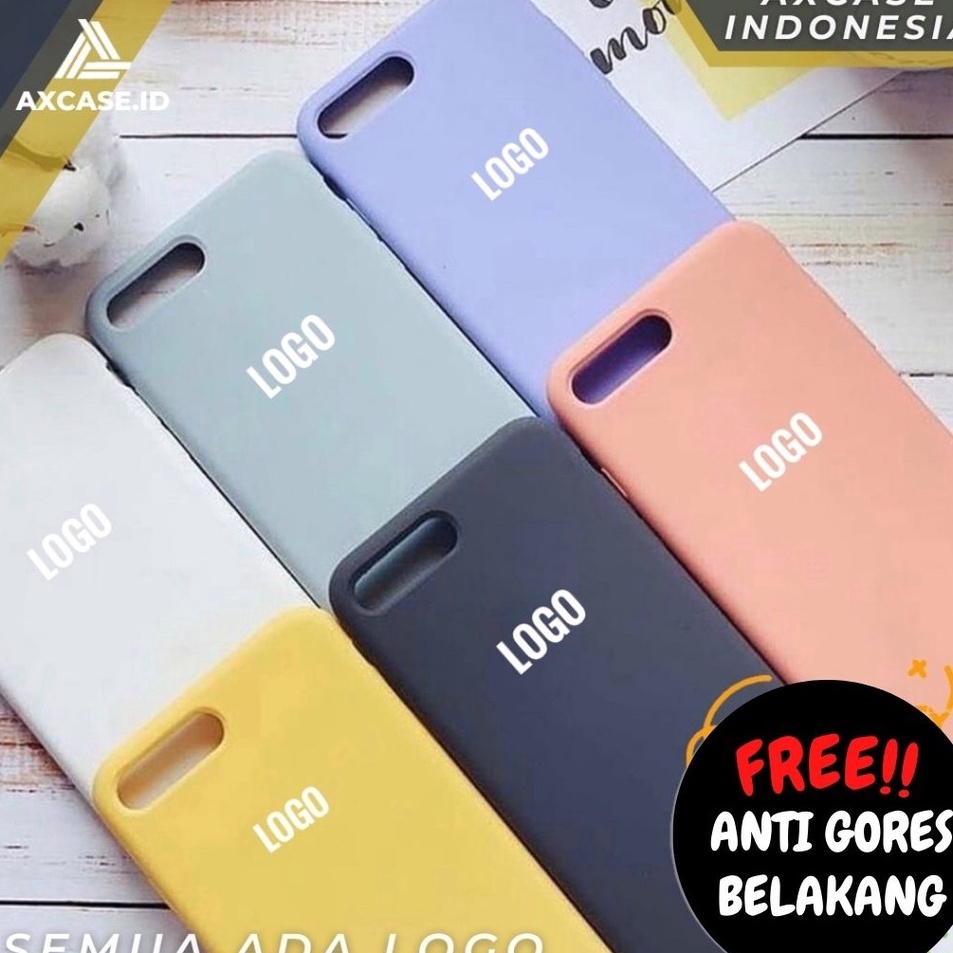 Jual Terlaris Premium Silicone Case 7 Plus 8 Plus 7 8 FULL COVER Soft ...