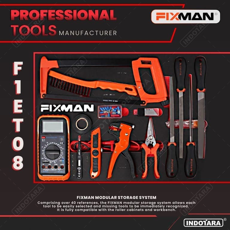 Jual FIXMAN Tool Modular Storage - Foam Modular System - F1.ET08 ...
