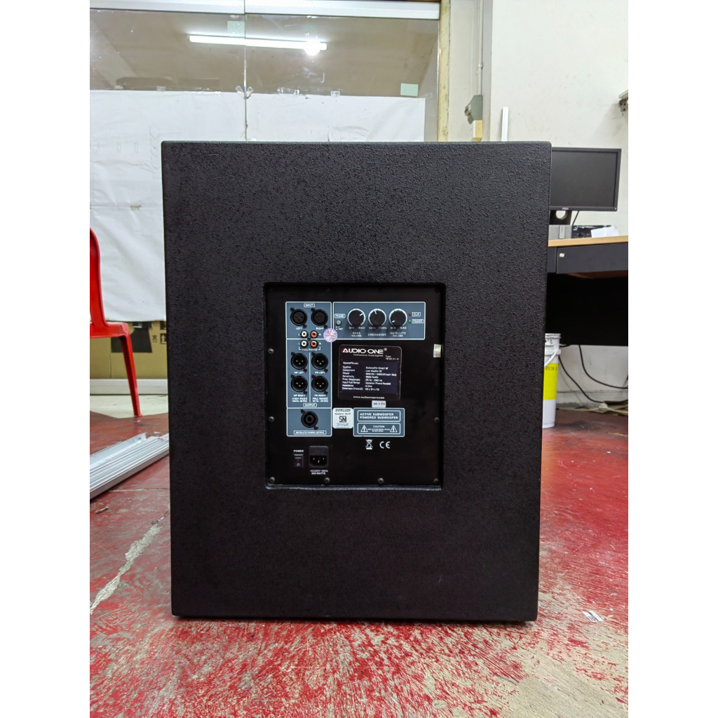 Jual 1BOX SUBWOOFER AKTIF PASIF 18 INCH Audio One DK118 18inch