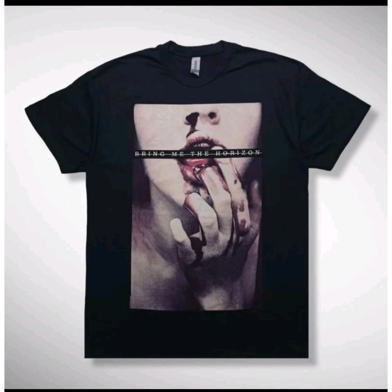 Bring Me The Horizon T Shirt Blood Lust Band Logo Nuovo Ufficiale Uomo Nero Size S