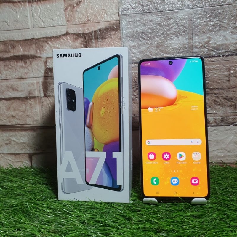 Jual SAMSUNG A71 8/128GB RESMI SEIN SECOND MURAH | Shopee Indonesia