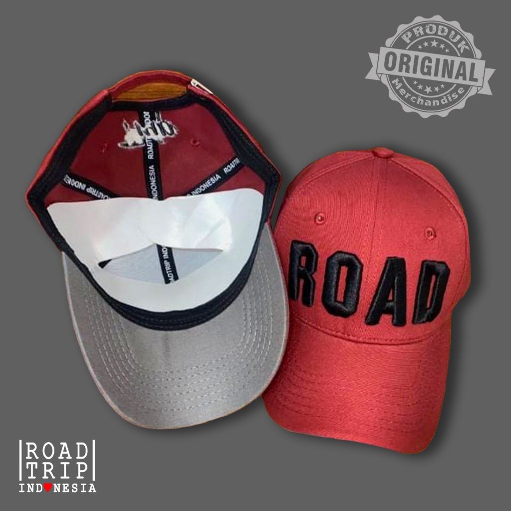 Jual Topi Baseball Roadtrip Indonesia | Original Produk Merchandise ...
