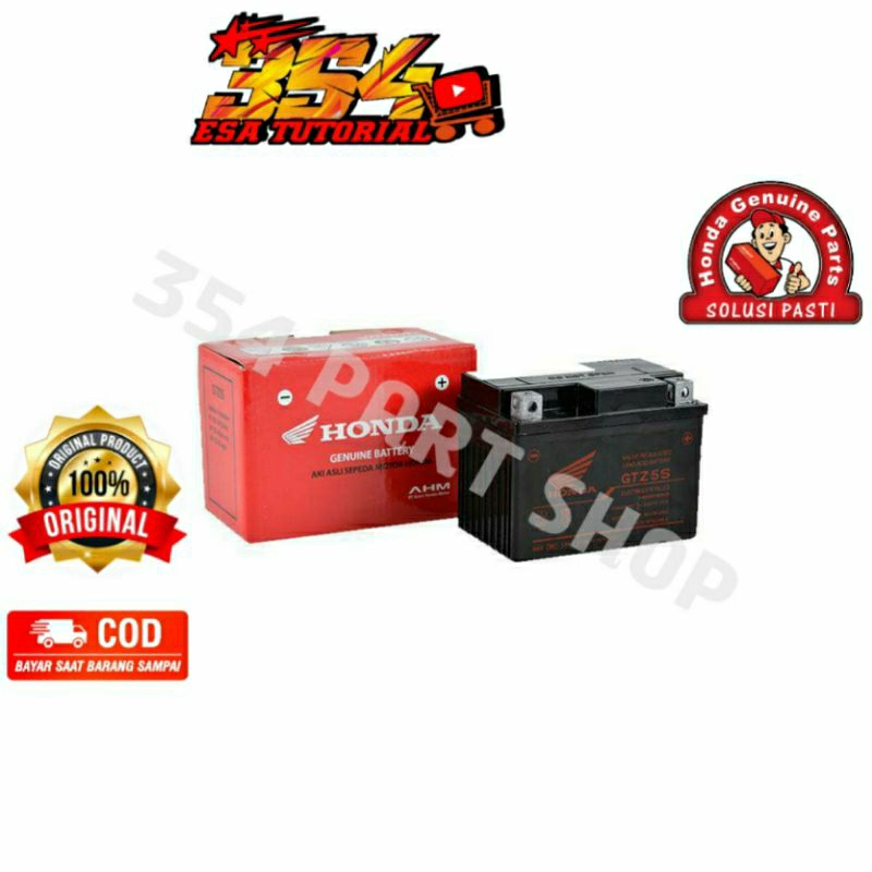 Aki Accu Battery Kering Ori Ahm Honda GTZ5S GS 31500KPH881