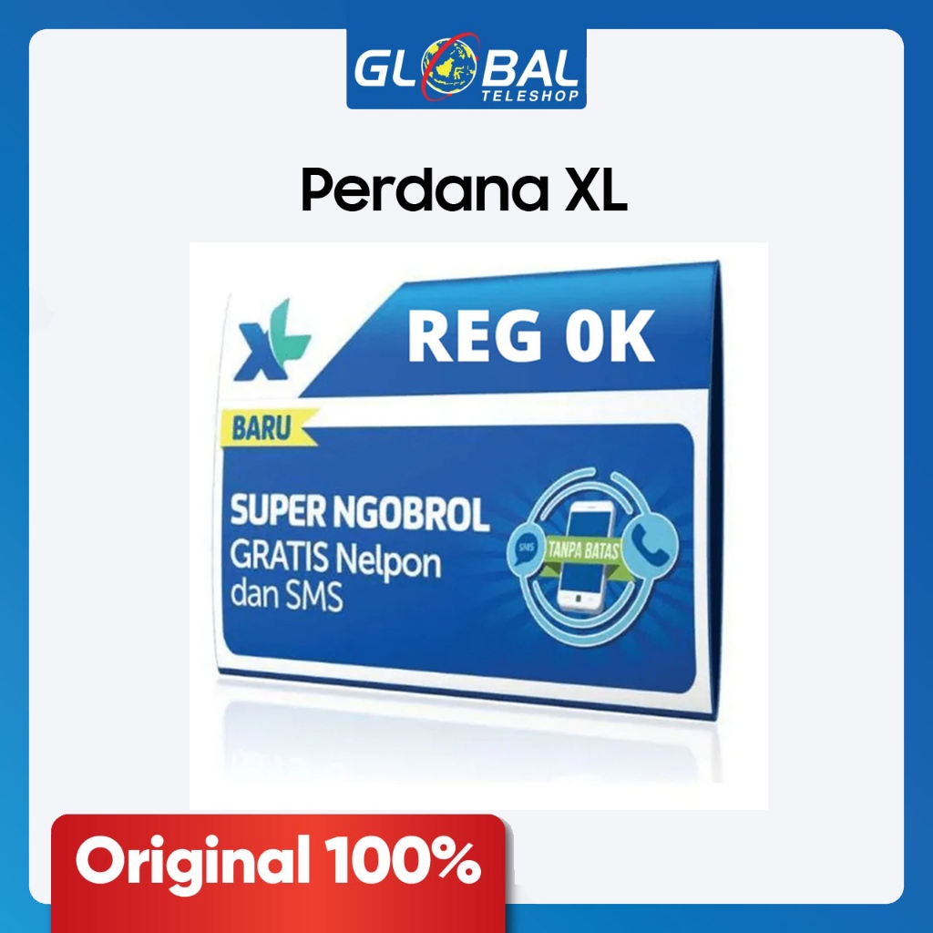 Jual Perdana XL 0GB ( Tanpa Kuota ) Shopee Indonesia