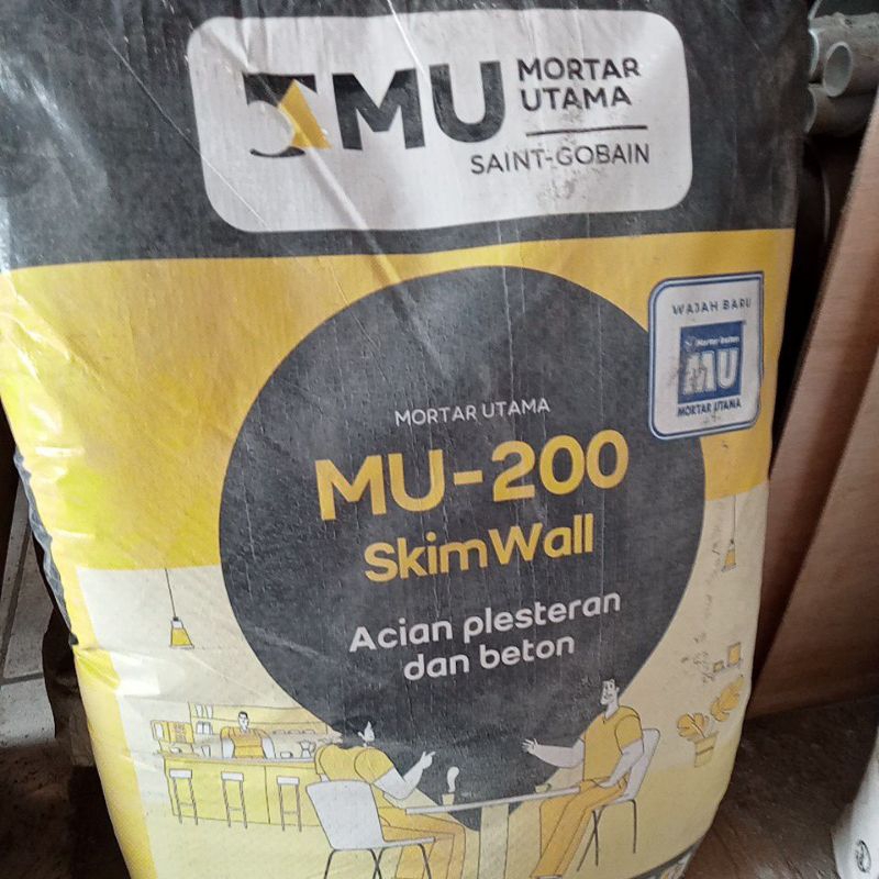 Jual Semen Acian beton MU 200 plester repack 1kg | Shopee Indonesia