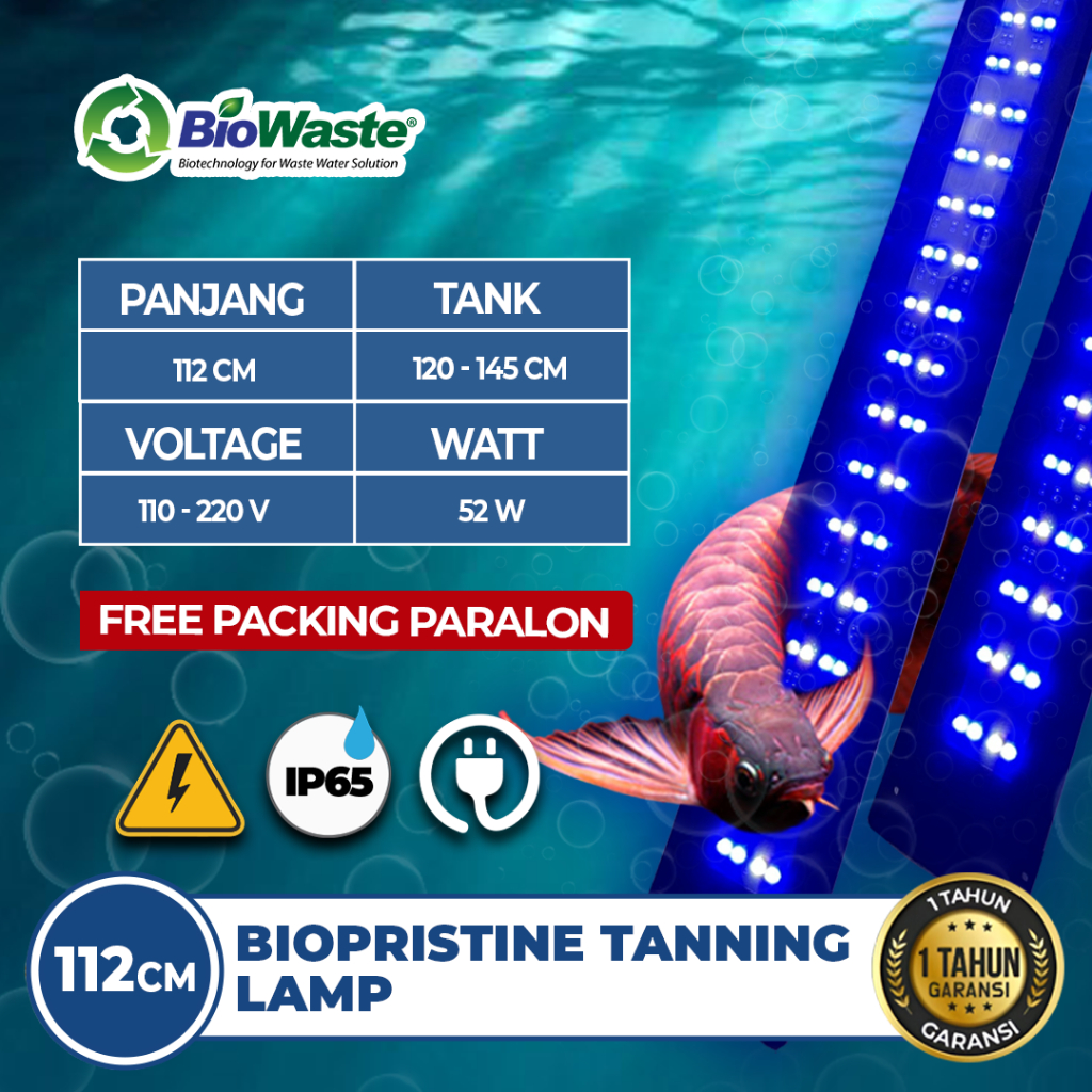 Jual Biopristine Lampu Tanning Led Aquarium Ikan Arwana Lamp Taning Cm Shopee Indonesia