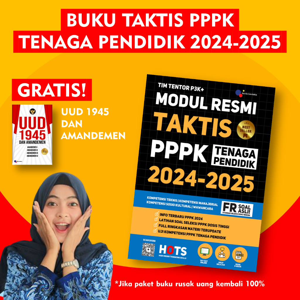 Jual BUKU PPPK PENDIDIK / MODUL RESMI TAKTIS PPPK TENAGA PENDIDIK 2024 ...